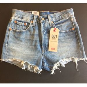 Women’s Levi’s 501 High Rise Denim Shorts